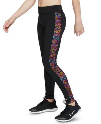 nike one printed tights