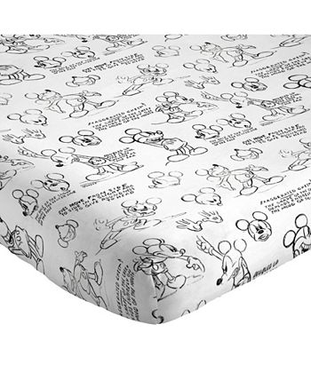 Disney Mickey Mouse Sketch Full Sheet Set - Macy's