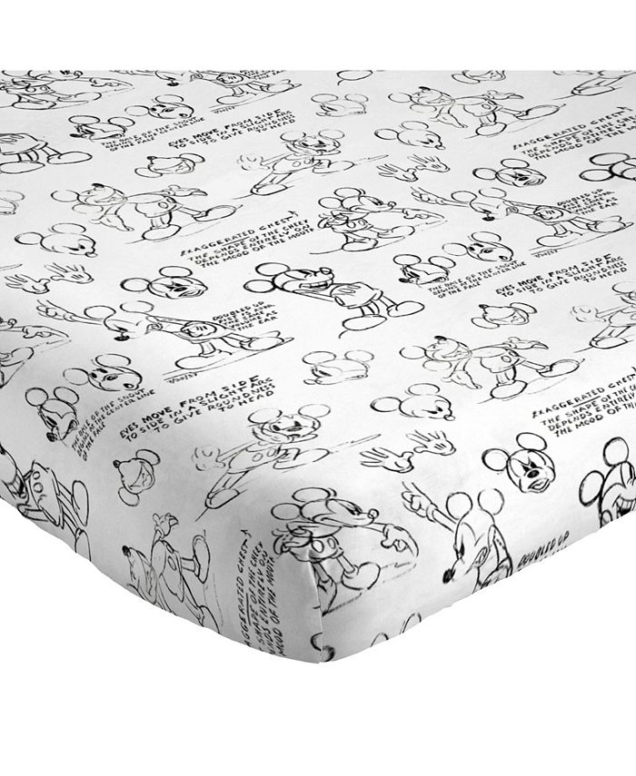 Disney Mickey Mouse Sketch Full Sheet Set - Macy's