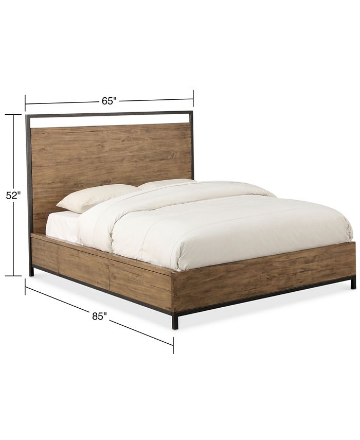 Furniture Gatlin Storage Queen Platform Bed, Created for Macy's Macy's