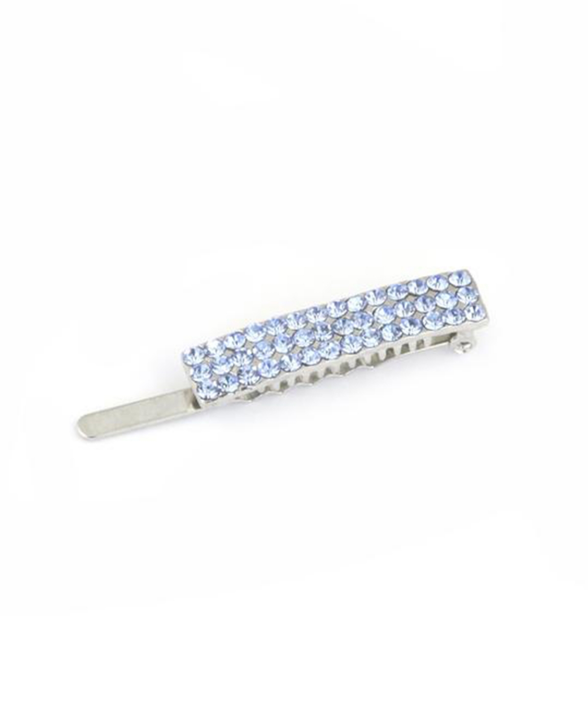 Pave Crystal Barrette - Yellow