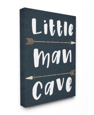 Little Man Cave Arrows Canvas Wall Art, 16" x 20"