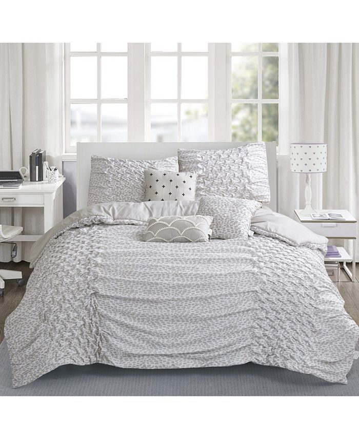 Brown & Grey Carnival 6Piece Comforter Set Queen Macy's