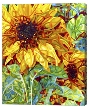 Metaverse Summer in The Garden by Mandy Budan Canvas Art 2875