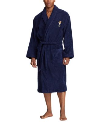 polo bear terry robe