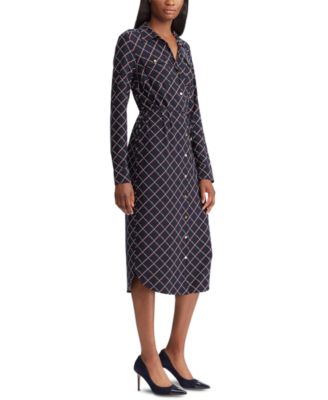 ralph lauren long shirt dress