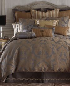 CLOSEOUT! Reversible Walton Queen 4-Pc. Comforter Set