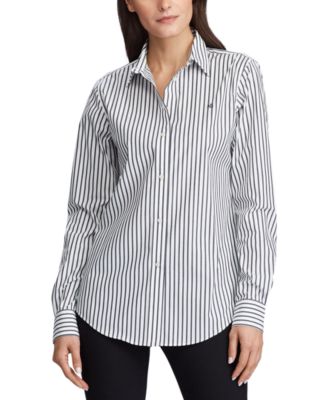 Lauren Ralph Lauren - Stripe-Print No-Iron Shirt