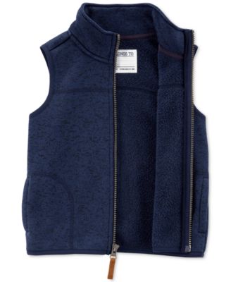 zip up sweater vest