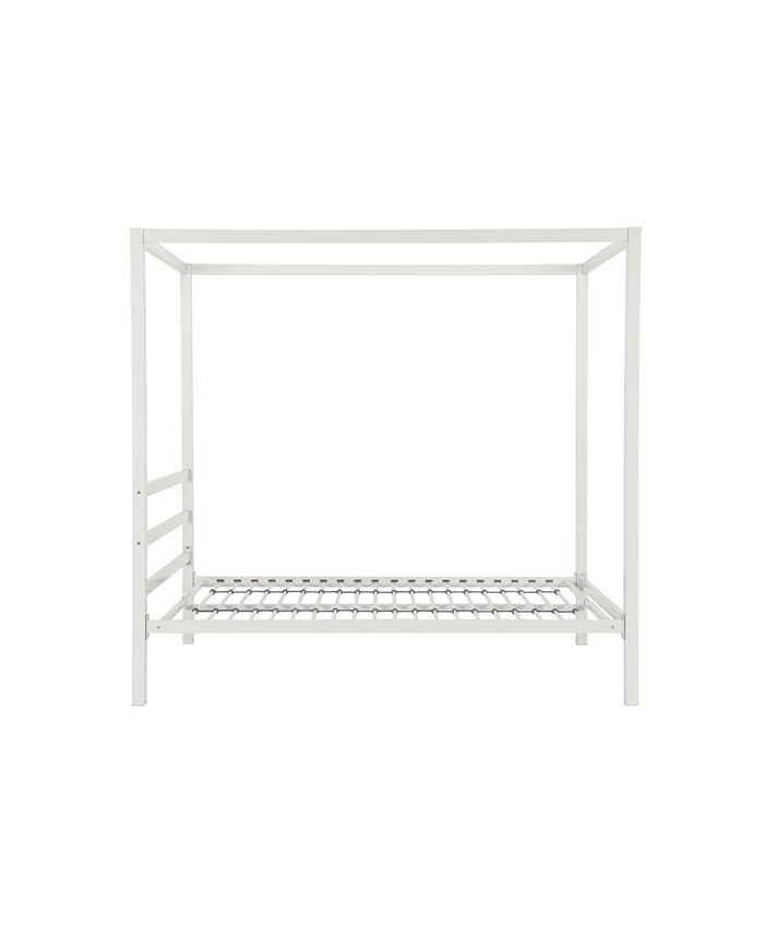 EveryRoom Cara Metal Canopy Bed, Full Size Macy's