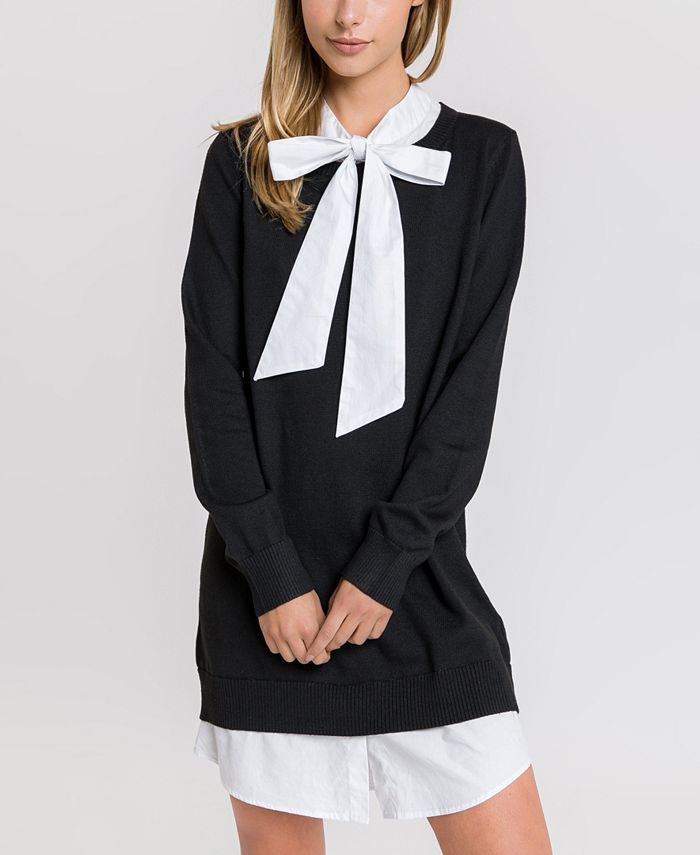 English factory outlet sweater dress