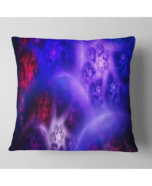 Design Art Designart Bright Blue Magic Stormy Sky Abstract Throw