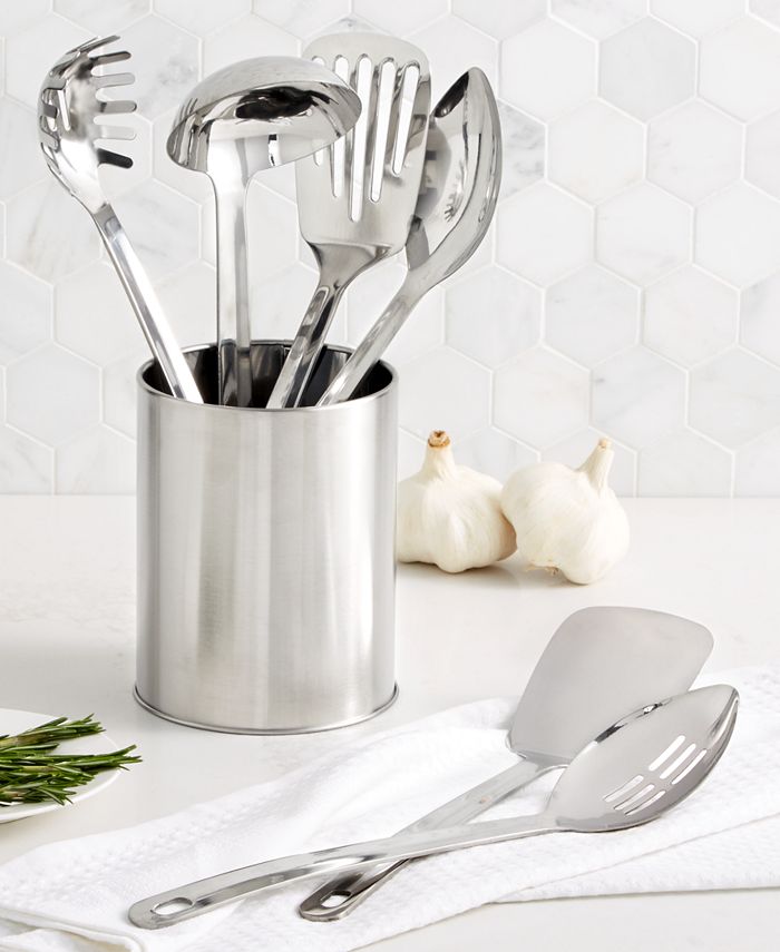 Martha Stewart Collection 7-Pc. Stainless Steel Utensil Set, Created for  Macy's & Reviews - Kitchen Gadgets - Kitchen - Macy's