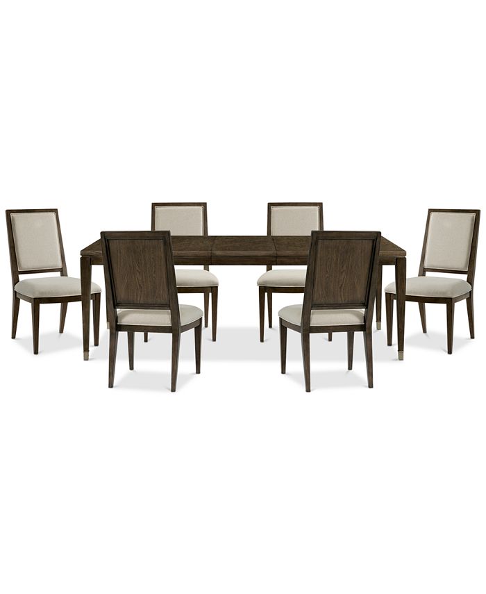 Furniture Monterey Dining Furniture, 7Pc. Set (Table & 6 Side Chairs