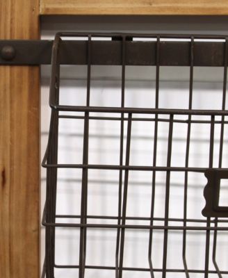 Stratton Home Décor Stratton Home Decor Decorative Ladder with Baskets Wall Decor