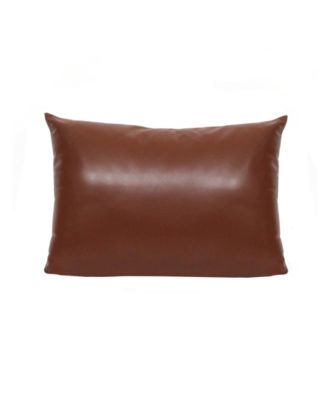 leather pillows