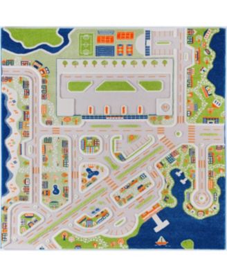 IVI Mini City 3D Play Rug - Macy's