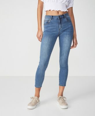 cotton on mid rise jeans