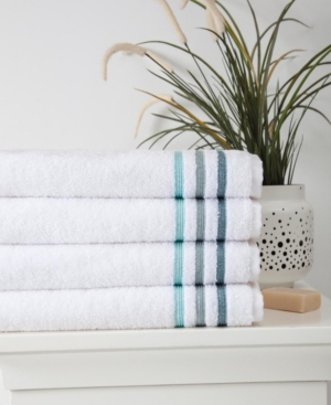 Ozan Premium Home Bedazzle Bath Towel 4-pc. Set Bedding In Green