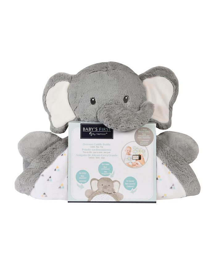 Baby s First by Nemcor Oversize Cuddle Buddy Elephant Macy s
