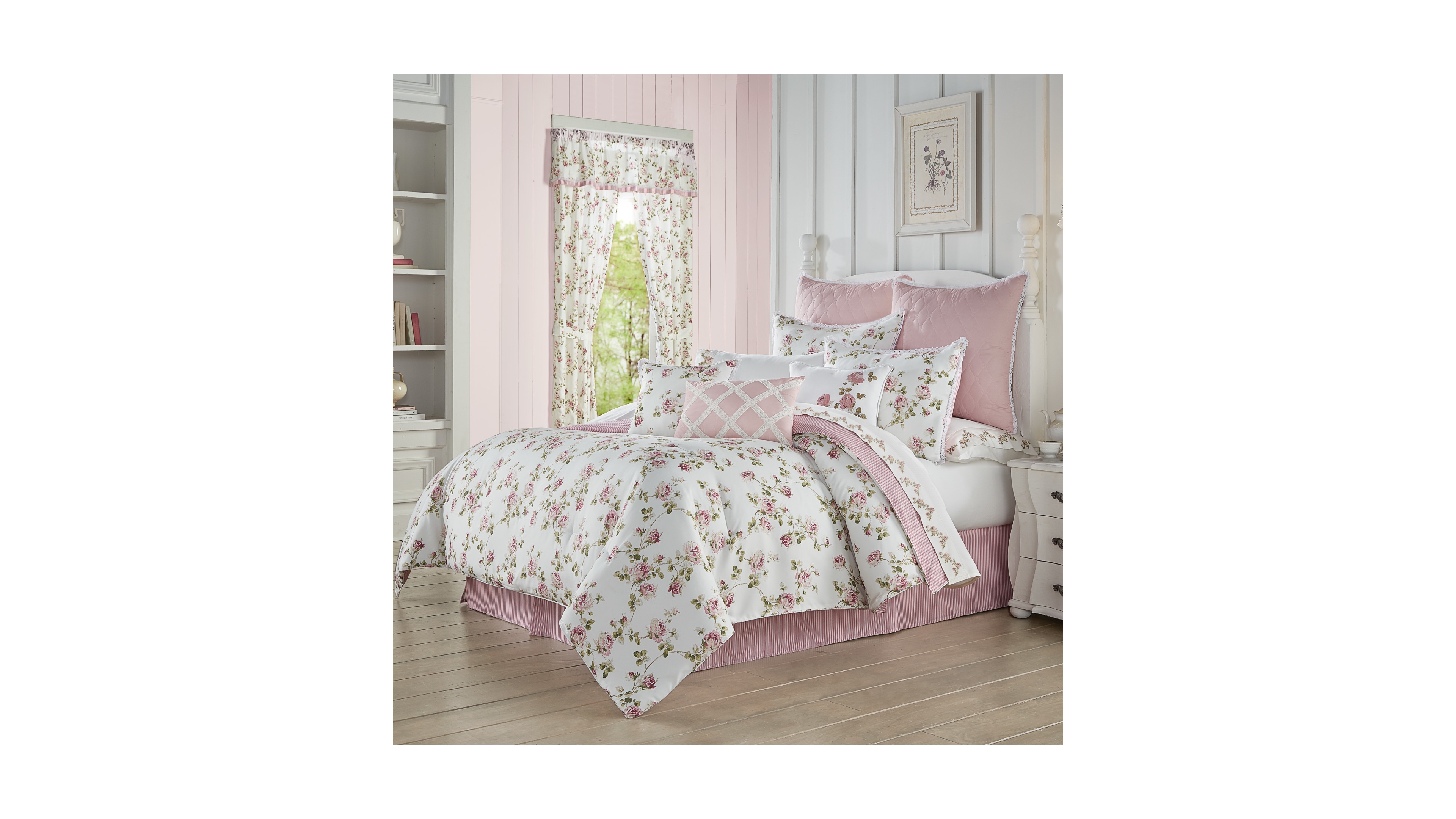 Royal Court Rosemary 4-Pc. Comforter Set, King