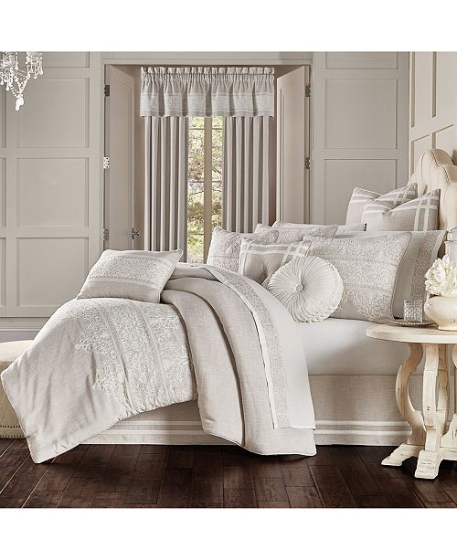 J Queen New York J Queen Lauralynn Beige California King 4pc