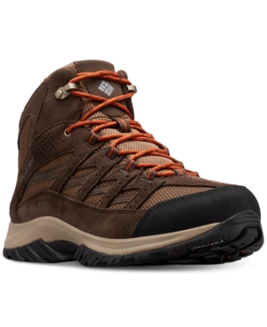 image of Columbia Men-s Crestwood Waterproof Mid-Height Hiking Boots Men-s Shoes