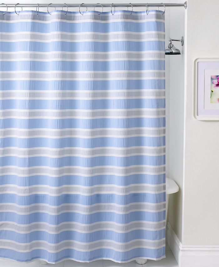 Martha Stewart Collection CLOSEOUT! Norfolk Shower Curtain Macy's