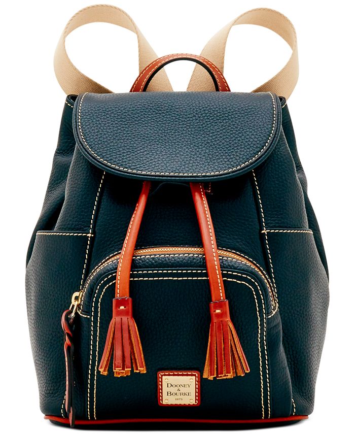 Dooney & Bourke Pebble Leather Murphy Backpack - Macy's