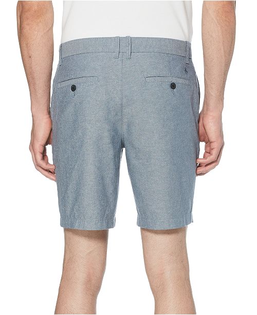 Original Penguin Men's Stretch Cotton Twill Shorts Beige Size 38