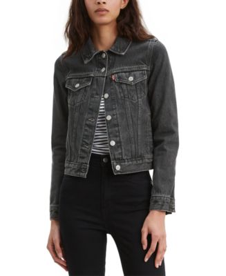 Macys levis jean jacket womens on sale