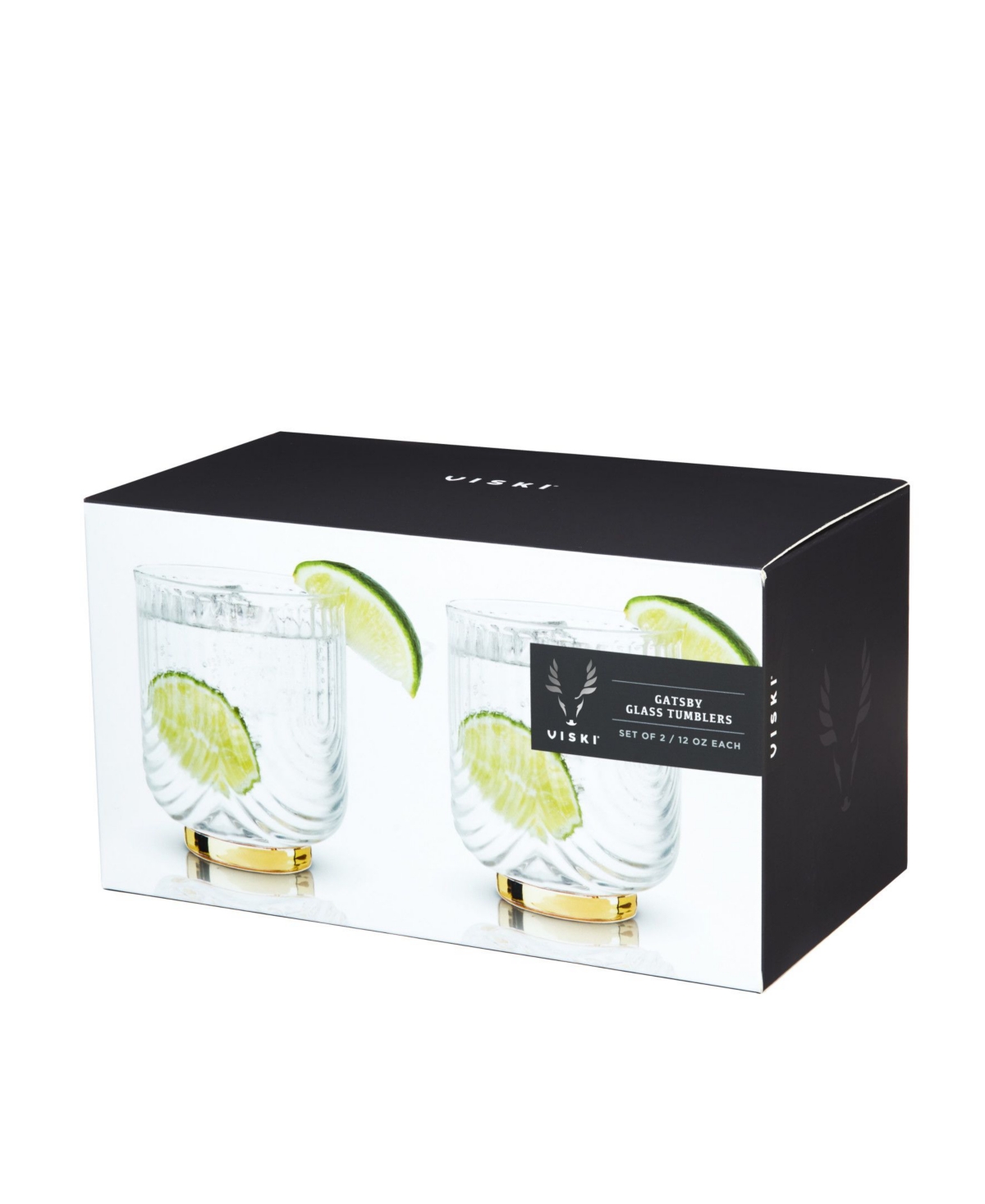 Viski Gatsby Tumblers, Set of 2,