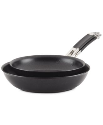 SmartStack 8.5" & 10" Hard-Anodized Nesting Skillet Set