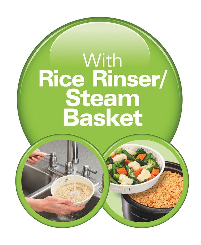 Hamilton Beach 16 Cup Rice Cooker & Steamer Macy's