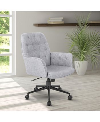 RTA Products - Techni Mobili Tufted Office Chair, Quick Ship