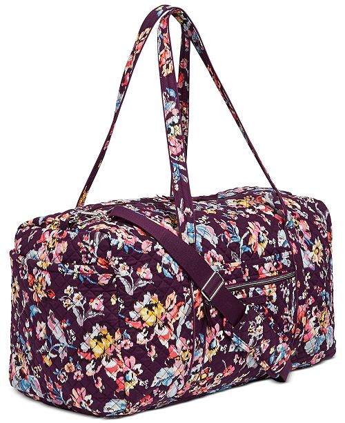 Vera Bradley Iconic Travel Duffel Reviews Handbags