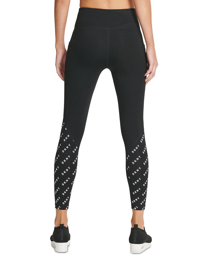 DKNY Sport High-Waist Logo Leggings & Reviews - Pants & Capris - Women ...