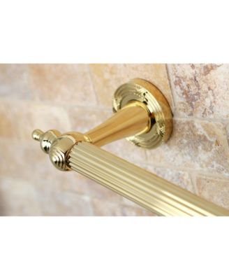 Kingston Brass Templeton 12-in Polished Brass Wall Mount Grab Bar at