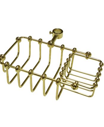 Kingston Brass - Vintage 7-Inch Riser Mount Soap Basket
