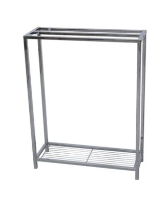 Kingston Brass - Freestanding Iron Towel Rack in Polished Chrome