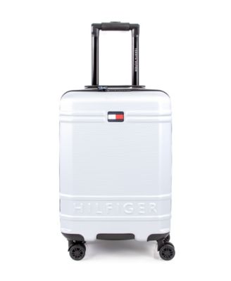 tommy hilfiger suitcase white