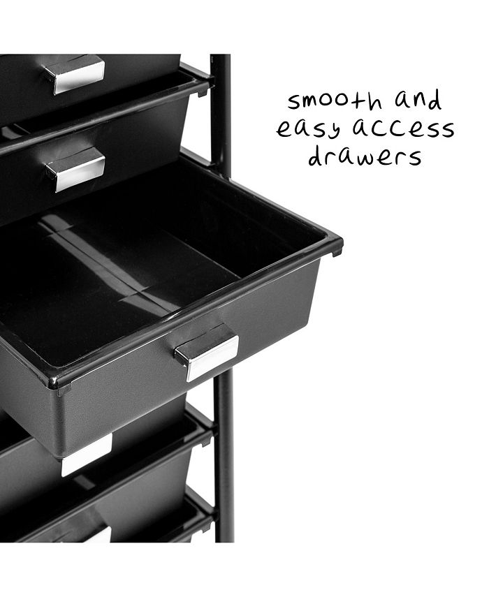 Honey Can Do 10Drawer Rolling Cart, Black Macy's