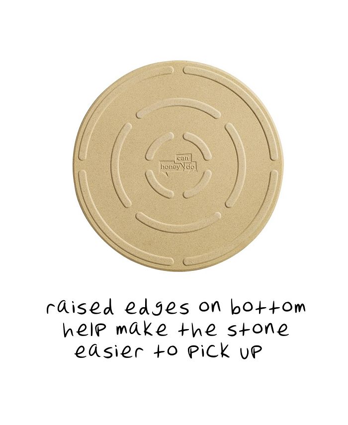 Honey Can Do 16" Round NonCracking Pizza Stone Macy's