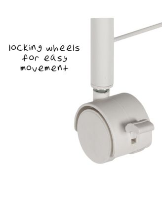 Honey Can Do 3-Tier Mesh Narrow Rolling Storage Cart 