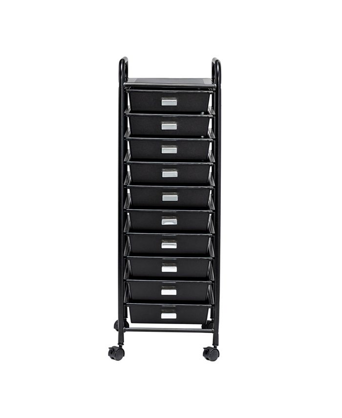 Honey Can Do 10Drawer Rolling Cart Macy's
