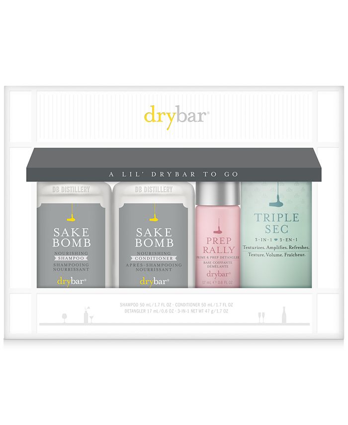 Drybar 4Pc. A Lil' Drybar To Go Travel Set Macy's