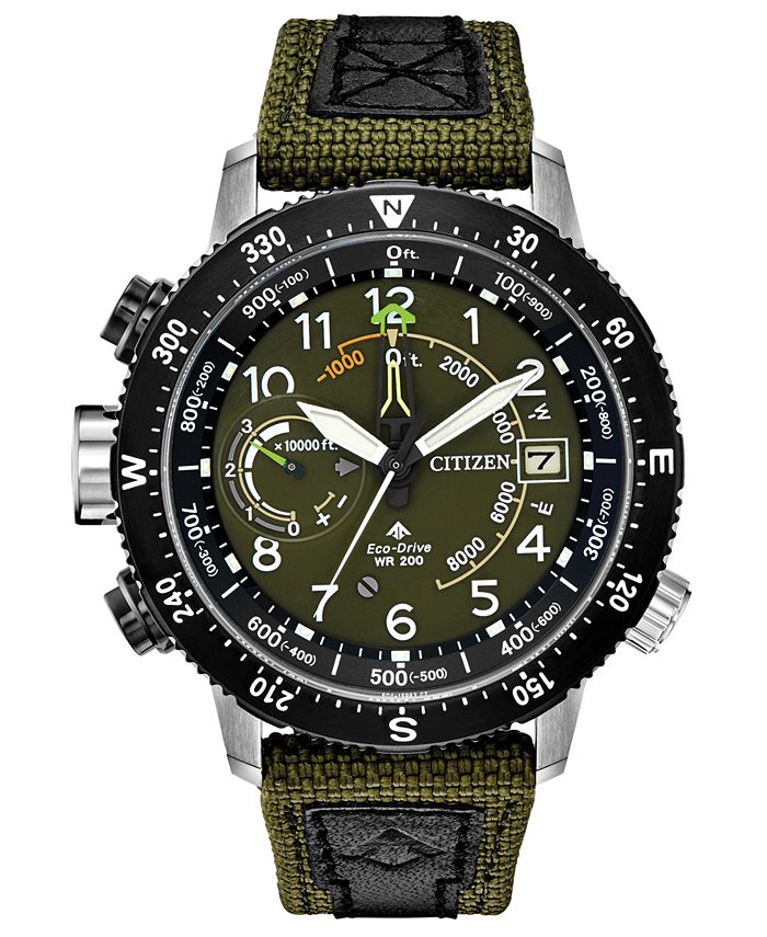 Citizen eco drive khaki new arrivals