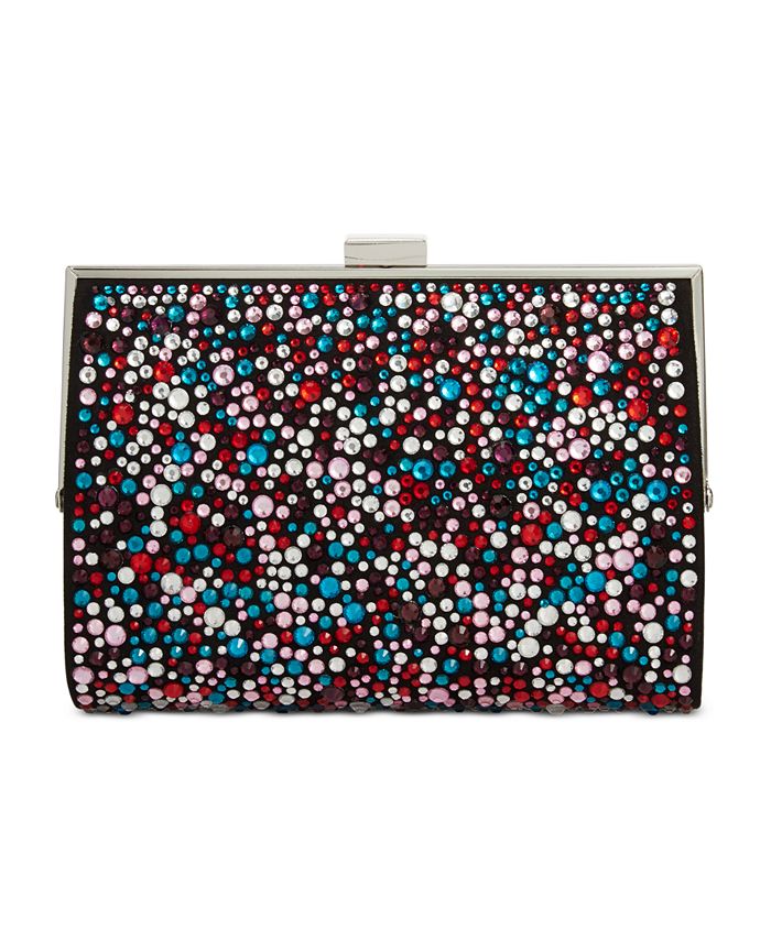 INC International Concepts INC Loryy Embellished Sparkle Clutch, Created for Macy's Macy's