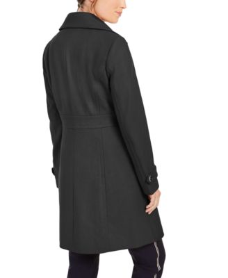 tommy hilfiger belle funnel wool coat