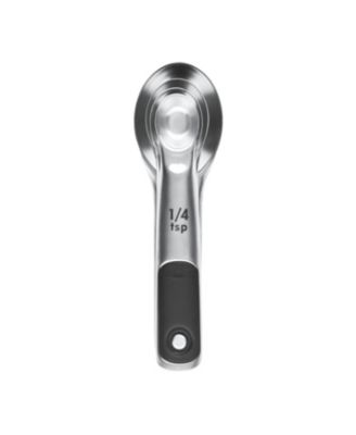 Good Grips Set of 4 Stainless Steel Magnetic Measuring Spoons